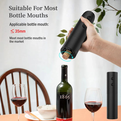 Abridor elétrico de garrafas de vinho